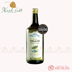 [Mani] Dầu Oliu Hữu Cơ Hy Lạp-  Extra Virgin Olive Oil [Xanh Suốt]