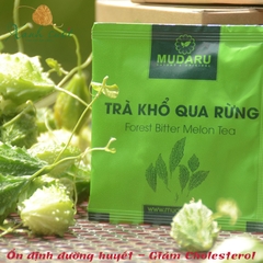Trà Khổ qua rừng Mudaru 50 túi lọc - Forest Bitter Melon Tea