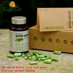 Viên uống Khổ qua rừng Mudaru 90 viên - Forest Bitter Melon