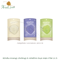 [Airphin] Khẩu trang người lớn Airphin- Khẩu trang chống bụi mịn PM 2.5