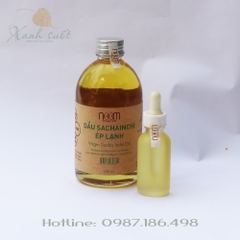 [Noom] Dầu Sacha Inchi Ép Lạnh- Cấp Ẩm, Dưỡng Da, Mát Lành Tự Nhiên- Virgin Sachi Inchi Oil [Xanh Suốt]