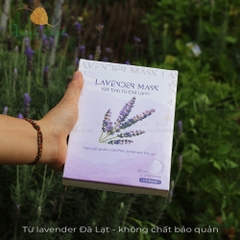 mặt nạ dưỡng ẩm lavender pháp