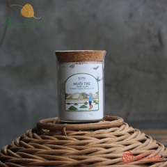 [Sahu] Muối Tre Nung 4 Lần -Mặn Dịu Đặc Trưng, Giàu Khoáng- 4 Times Roasted Bamboo Salt [Xanh Suốt]