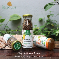 [Sokfarm] Hạt Cacao & Mật Hoa Dừa- Cocoa Nib & Coconut Flower Nectar [Xanh Suốt]