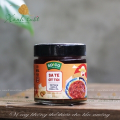 [Spico] Sa Tế Ớt Tỏi Ngon- Cay Nồng Nàn- Vietnam Garlic Chilli Oil [Xanh Suốt]