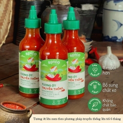 [Spico] Tương Ớt Truyền Thống- Sriracha Chilli Sauces And Spices [Xanh Suốt]