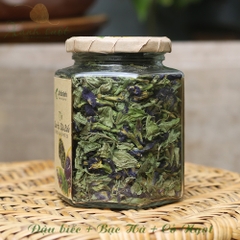 [Thái Minh] Trà Đậu Biếc- Bạc Hà Sấy Lạnh- Butterfly Pea & Mint Tea [Xanh Suốt]