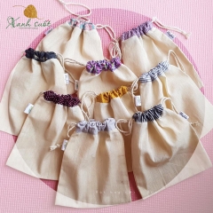 Túi vải rút size S - Nhỏ gọn, tiện lợi và thời trang