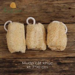 [Vi Lâm] Xơ Mướp Cắt Khúc - Cutter Loofah [Xanh Suốt]