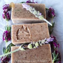 [Tùng Hạ Farm] Xà Bông Lavender Handmade - Lavender Handmade Soap