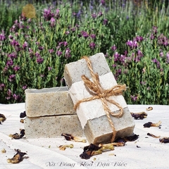 [Tùng Hạ Farm] Xà Bông Hoa Đậu Biếc Handmade - Butterfly Pea Handmade Soap
