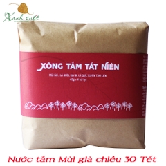 [Vietherb] Xông tắm Tất niên - Lá Tắm Mùi Già Ngày Cuối Năm