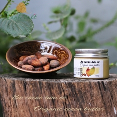 [Zeni] Bơ Cacao Nguyên Chất 50G- Tự Nhiên, An Toàn, Lành Tính- Organic Cocoa Butter [Xanh Suốt]