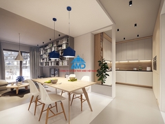 Thiết kế nội thất chung cư theo phong cách hiện đại tối giản 