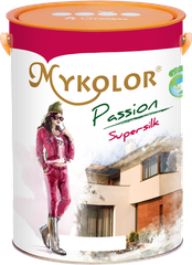 Mykolor Passion Super Silk - Sơn nước ngoại thất siêu bóng, chống bám bẩn