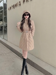 G9380 Áo Phao Nữ Dáng Dài Siêu Nhẹ Thời Trang