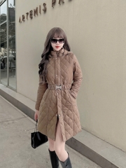 G9380 Áo Phao Nữ Dáng Dài Siêu Nhẹ Thời Trang