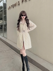 G9380 Áo Phao Nữ Dáng Dài Siêu Nhẹ Thời Trang