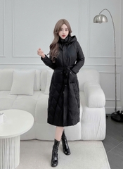G9270 Áo Phao Nữ Dáng Dài Siêu Nhẹ Dày Ấm Thời Trang