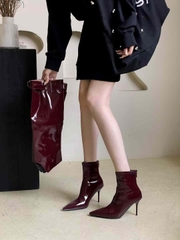 G011 (Bốt) Boots Nữ 2 Trong 1 Cao Cấp (Lắp thành Bốt Cổ Cao, tháo ra thành Bốt Cổ Thấp)