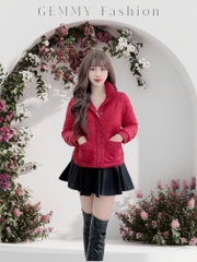 G9211 Áo Khoác Phao Nữ Siêu Nhẹ Dày Ấm Thời Trang