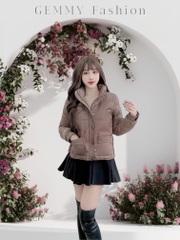 G9211 Áo Khoác Phao Nữ Siêu Nhẹ Dày Ấm Thời Trang