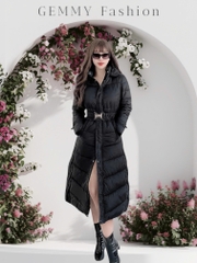 G9277 Áo Phao Nữ Dáng Dài Siêu Nhẹ Dày Ấm Thời Trang