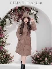 G9263 Áo Phao Dáng Dài Nữ Siêu Nhẹ Dày Ấm Thời Trang