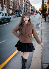 G9213 - Áo Khoác Phao Nữ Siêu Nhẹ Dày Ấm Thời Trang