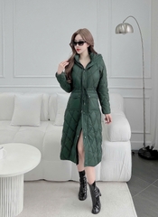 G9270 Áo Phao Nữ Dáng Dài Siêu Nhẹ Dày Ấm Thời Trang
