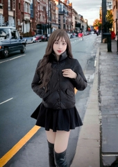 G9213 - Áo Khoác Phao Nữ Siêu Nhẹ Dày Ấm Thời Trang