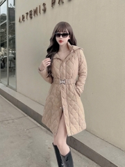 G9380 Áo Phao Nữ Dáng Dài Siêu Nhẹ Thời Trang