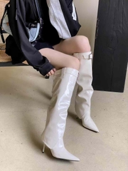 G011 (Bốt) Boots Nữ 2 Trong 1 Cao Cấp (Lắp thành Bốt Cổ Cao, tháo ra thành Bốt Cổ Thấp)