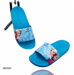DE2501 Dép lê trẻ em bé gái Gemmy EVA nhẹ êm đẹp in hình Elsa