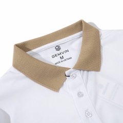 Áo Polo Gemvin G1135 trơn thoáng mát thanh lịch