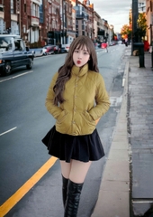 G9213 - Áo Khoác Phao Nữ Siêu Nhẹ Dày Ấm Thời Trang
