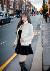 G9213 - Áo Khoác Phao Nữ Siêu Nhẹ Dày Ấm Thời Trang