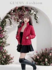 G9211 Áo Khoác Phao Nữ Siêu Nhẹ Dày Ấm Thời Trang