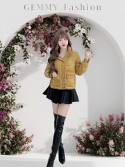 G9211 Áo Khoác Phao Nữ Siêu Nhẹ Dày Ấm Thời Trang