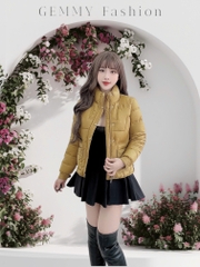 G9211 Áo Khoác Phao Nữ Siêu Nhẹ Dày Ấm Thời Trang