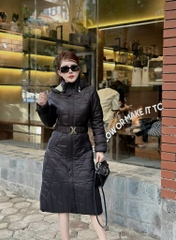 G9107 Áo Phao Nữ Dáng Dài Siêu Nhẹ Dày Ấm Thời Trang