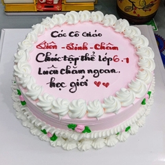 TK15 bánh kem tổng kết lớp