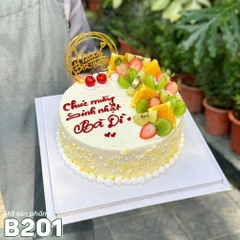 Bánh kem bắp B201 trái cây nhiệt đới tươi mát