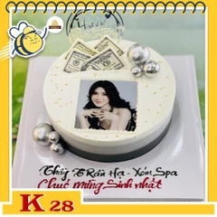 Bánh kem công ty tặng khách hàng K28