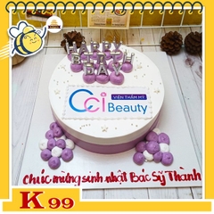 Bánh kem công ty tặng khách hàng K99