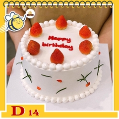 Bánh kem dâu D14