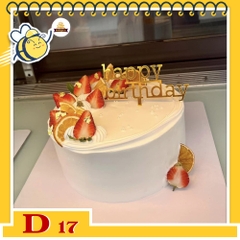 Bánh kem dâu D17