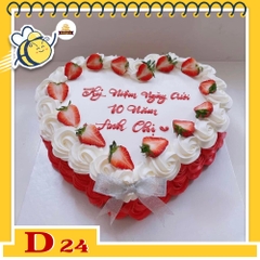 Bánh kem dâu D24