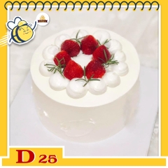 Bánh kem dâu D25
