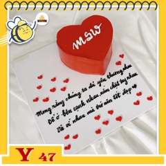 Bánh sinh nhật mẫu mới Y47
